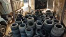 Coleta de pneus retirou mais de 500 unidades da natureza