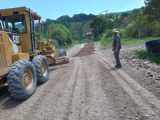 Secretaria de Obras e Agricultura atuam em conjunto para recuperação de estradas e acessos